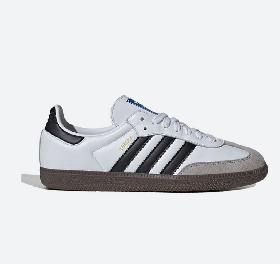 Adidas Samba branco preto
