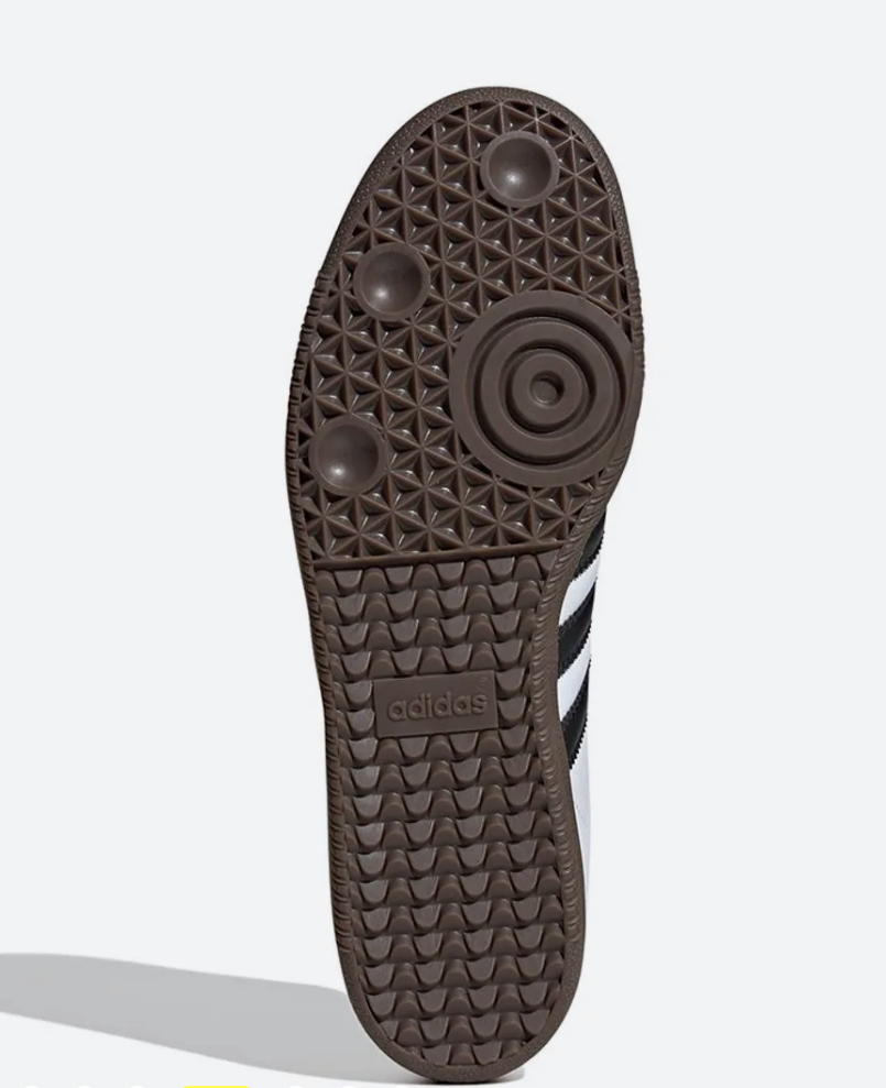 Adidas Samba branco preto