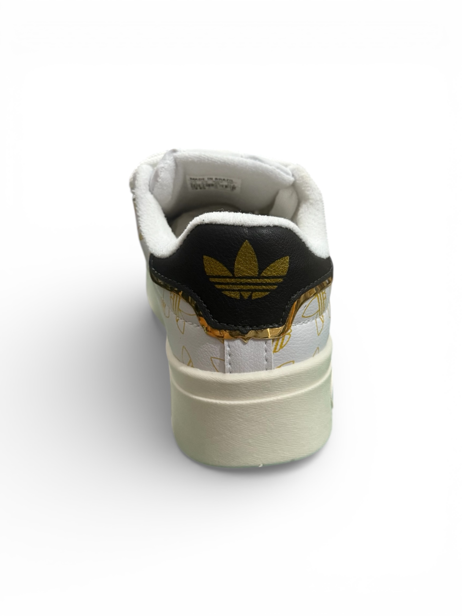 ADIDAS SUPERSTAR ( PRETO / BRANCO / DOURADO)