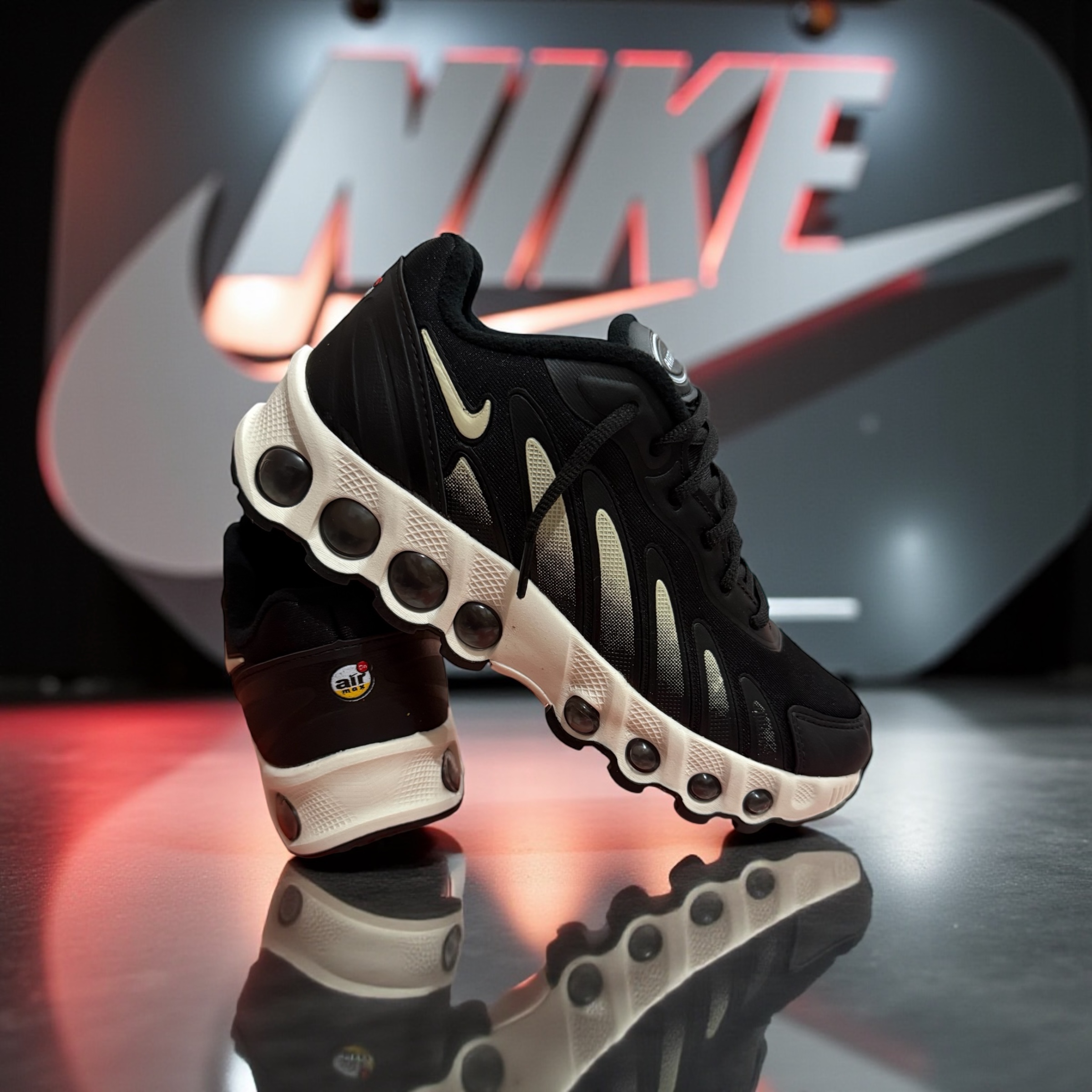 AIR MAX DN8 ( PRETO / BAGE )