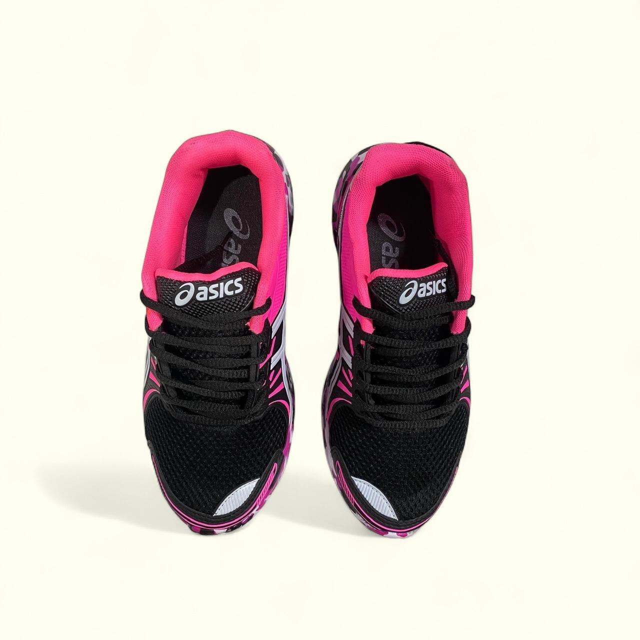 Asics Gel preto rosa