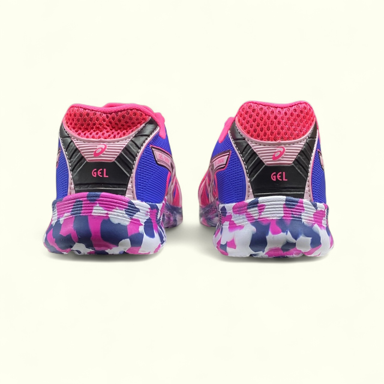 Asics gel  rosa azul
