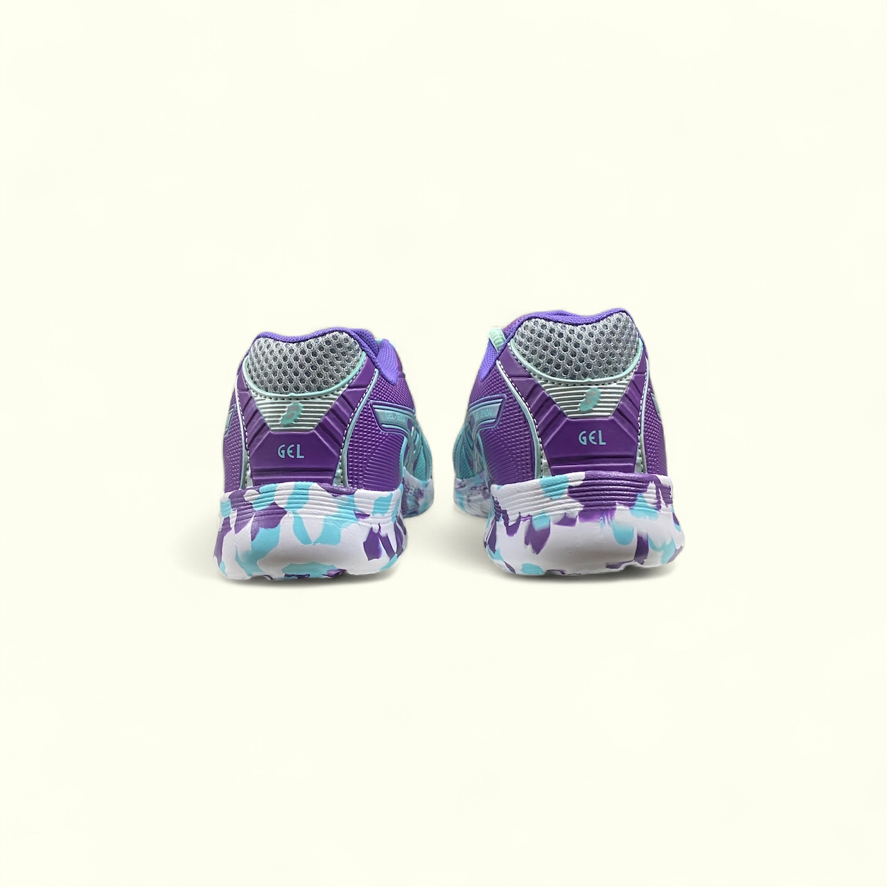 Asics verde agua roxo