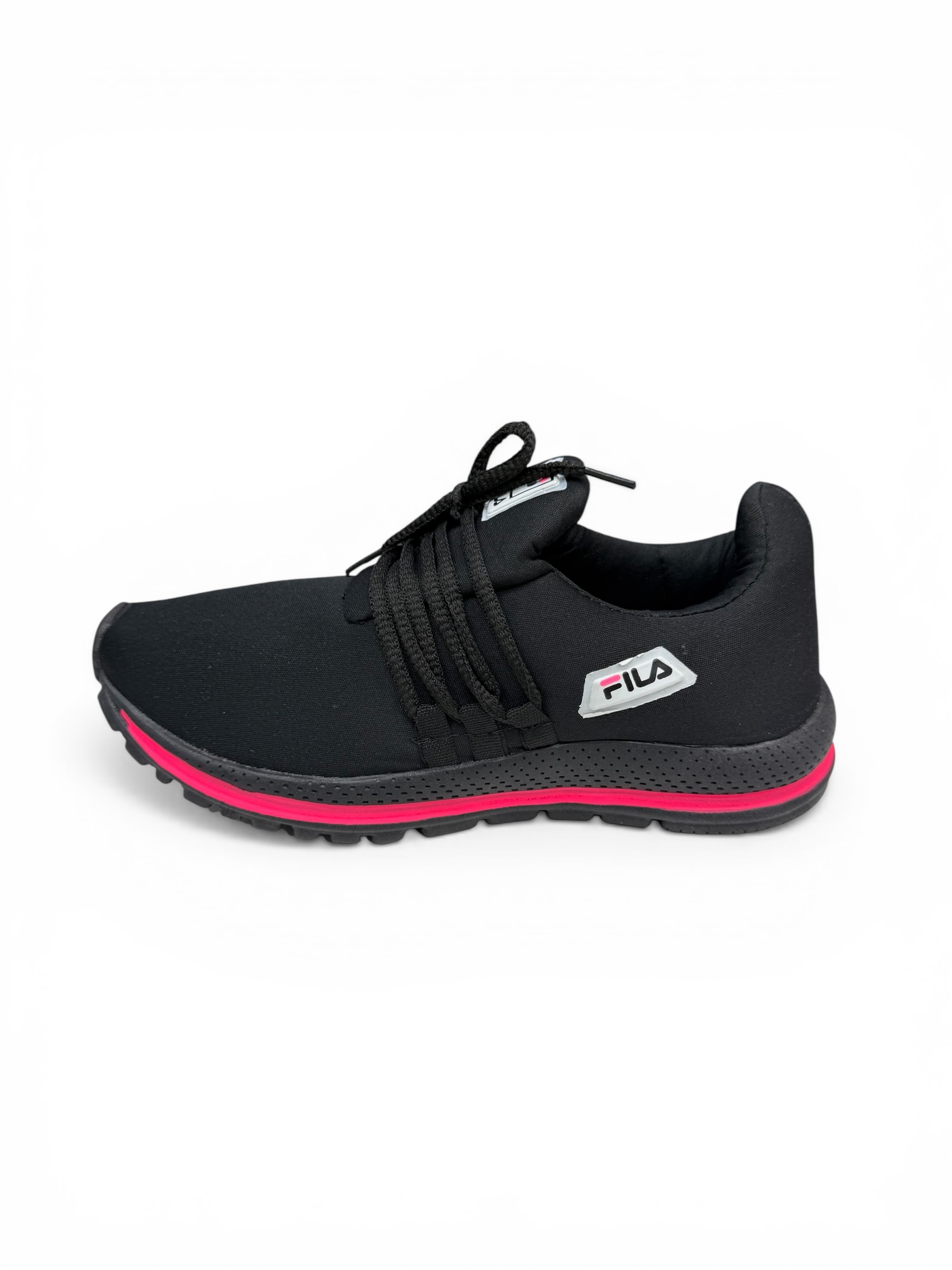FILA IATE ( PRETO/ROSA )