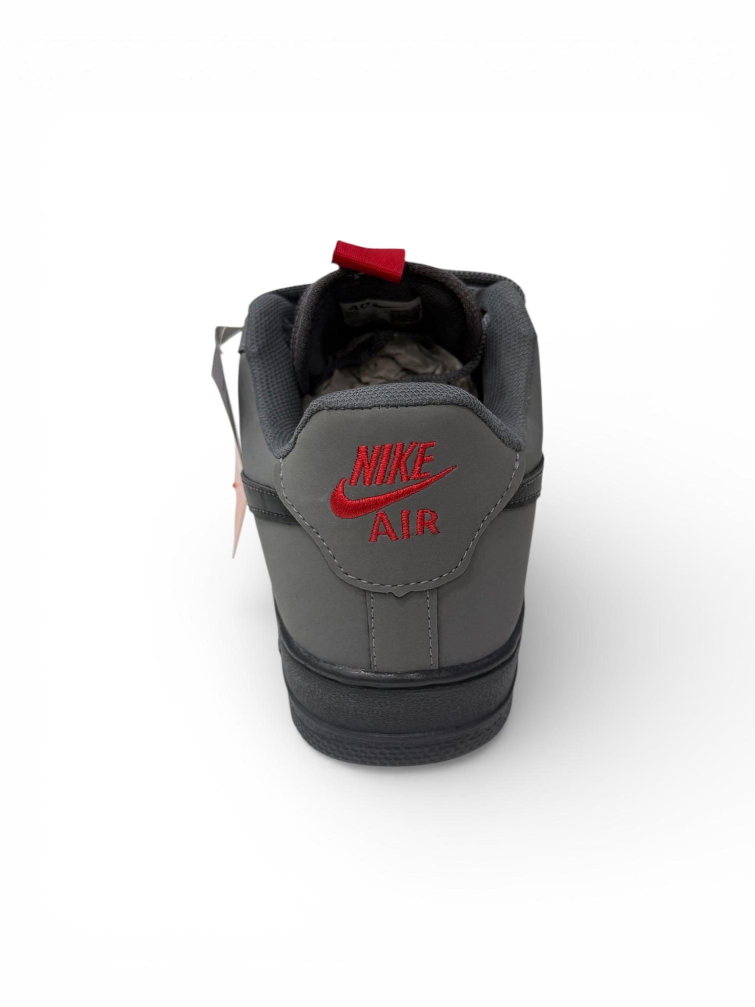 Nike Air Force grafit vermelho