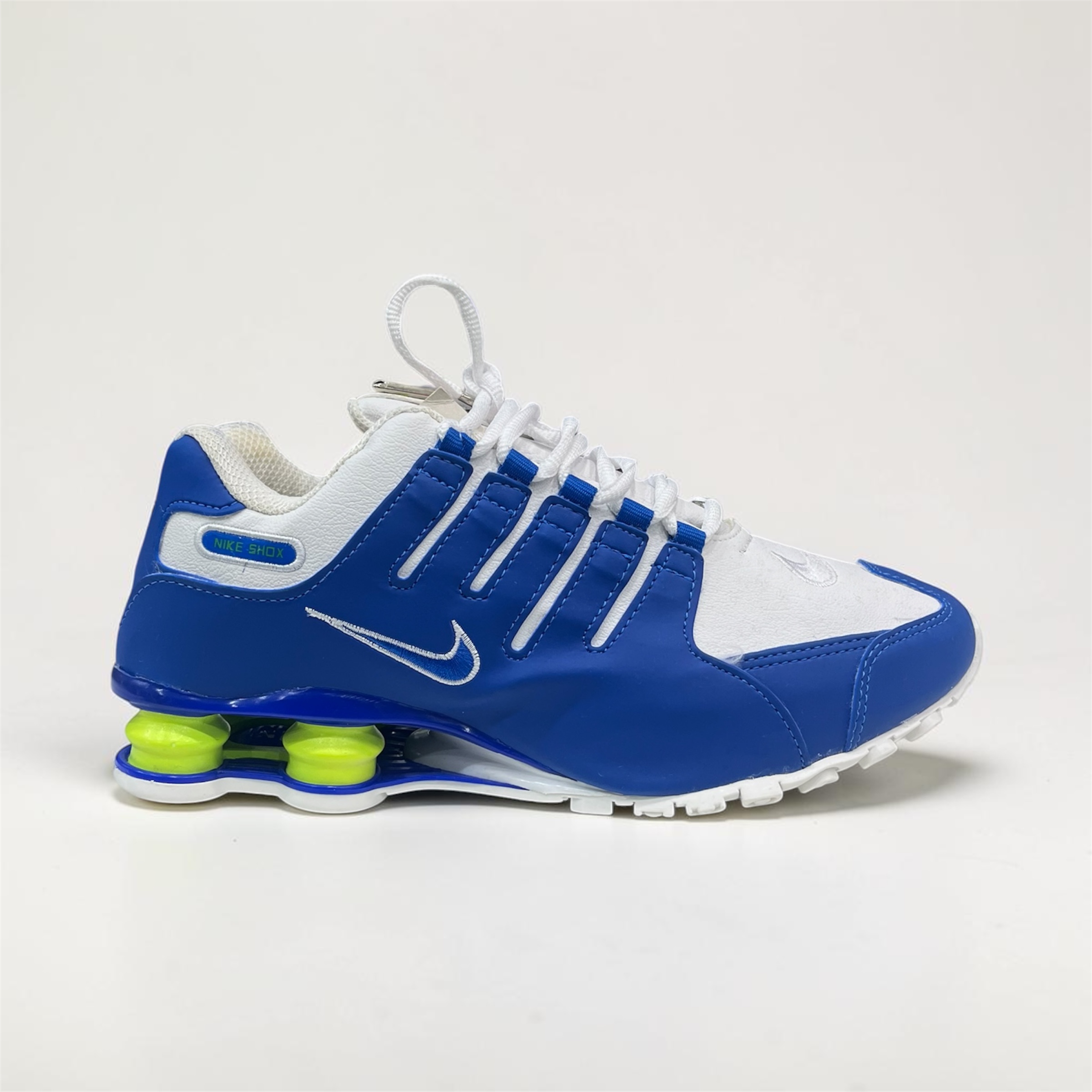 NIKE SHOX NZ ( AZUL / BRANCO)