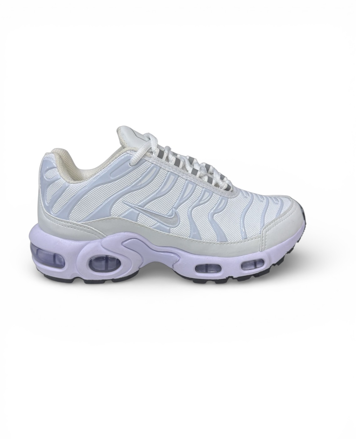 NIKE TN ( BRANCO / CINZA )