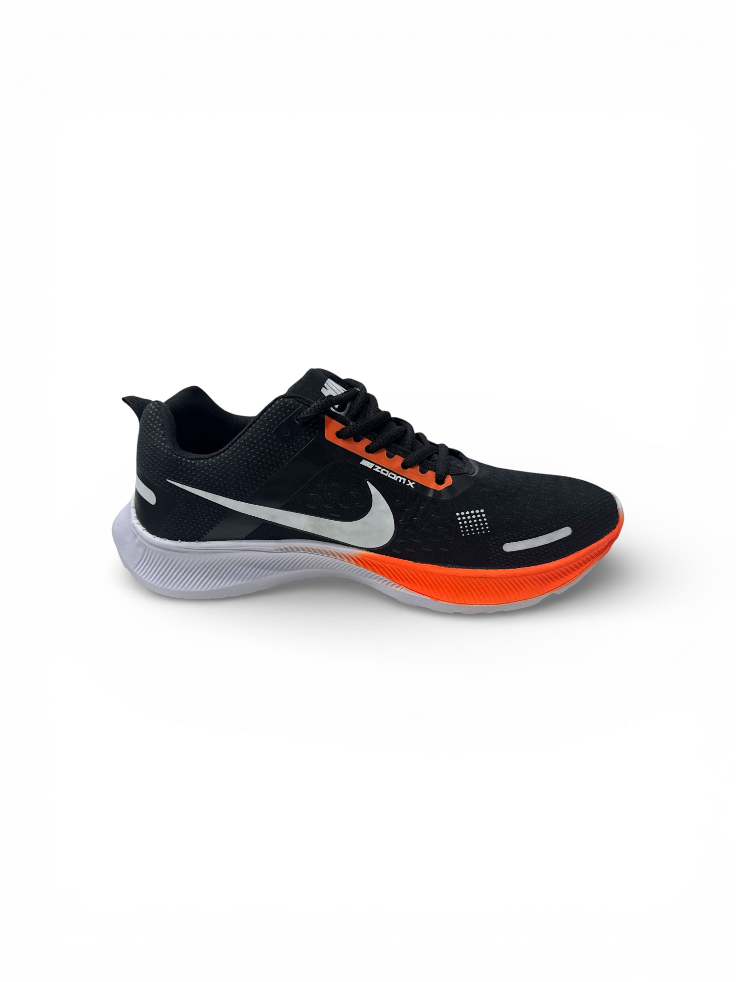 NIKE ZOOM X ( PRETO LARANJA )